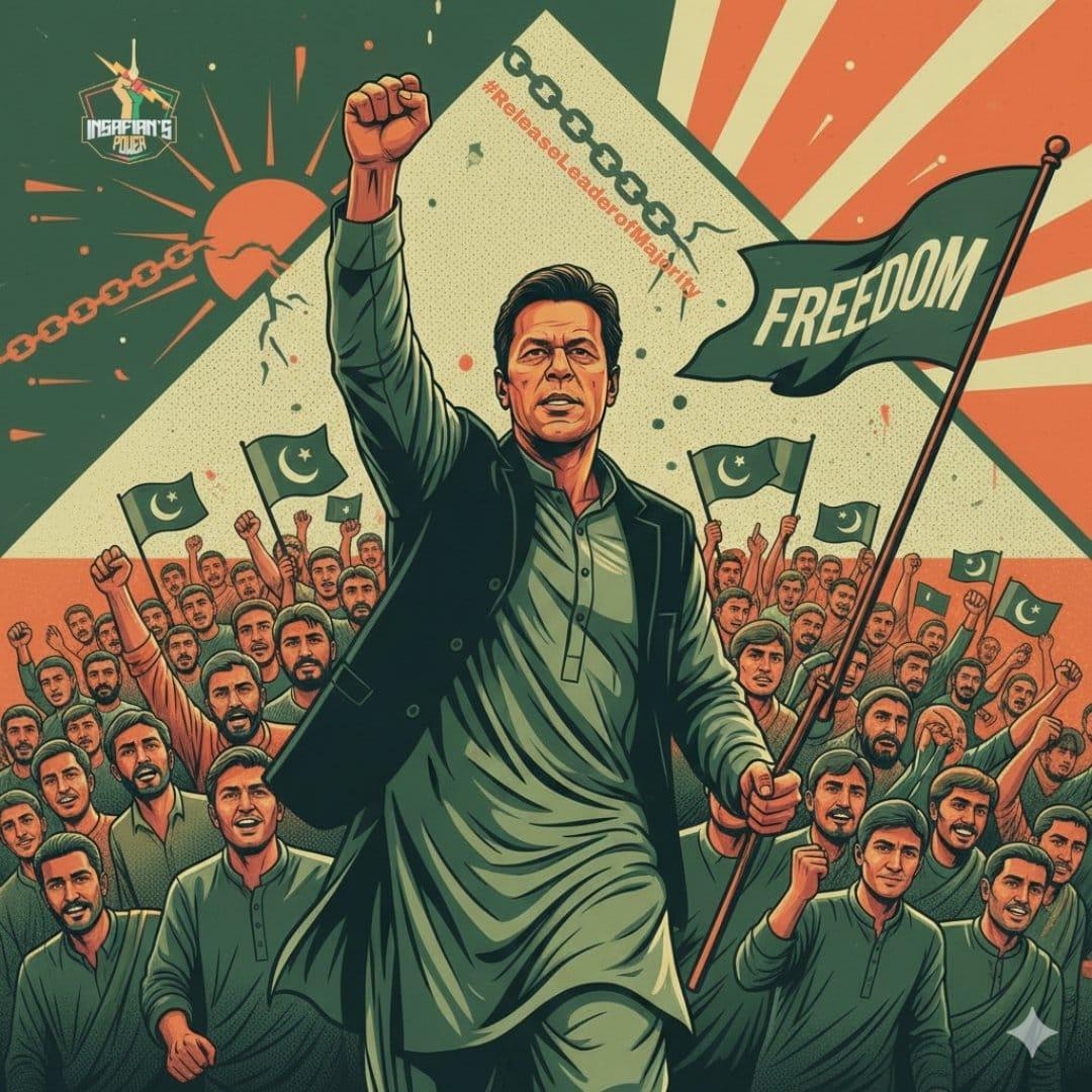 میں نہیں مانتا، میں نہیں جانتا! 🔥
جب تک عمران خان آزاد نہیں —
یہ قوم بھی قید سمجھی جائے گی۔
#ReleaseLeaderOfMajority
<a href="/TeamiPians/">Team Insafians 𝗣𝗼𝘄𝗲𝗿</a>
