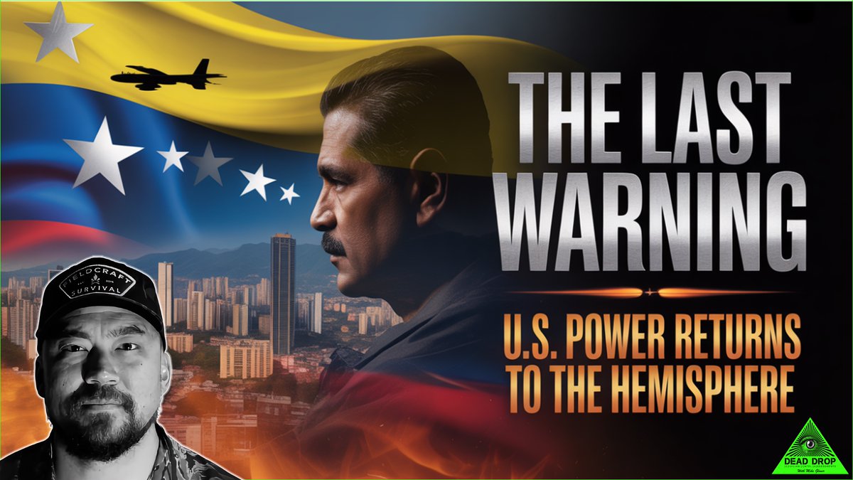 💥 NEW DROP: Mike Glover on Dead Drop Intel 💥
🇺🇸 “A Defining Moment in U.S. Foreign Policy: The Venezuela Directive and the Domestic Threat It Reveals”

⚔️ America’s new posture of strength: B-52s over Venezuela mark a historic shift from appeasement to action.

🌎 The Maduro