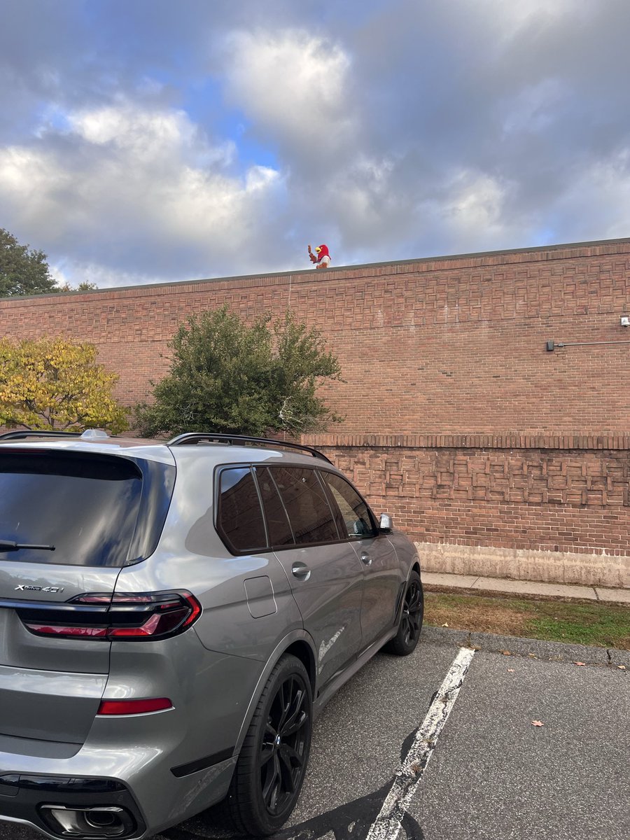 Mr. Dean’s kids have been tirelessly looking for a Hawk sighting.  We are reviewing security cameras and still can’t confirm if the 🦅 is on the roof!! #CWHawks