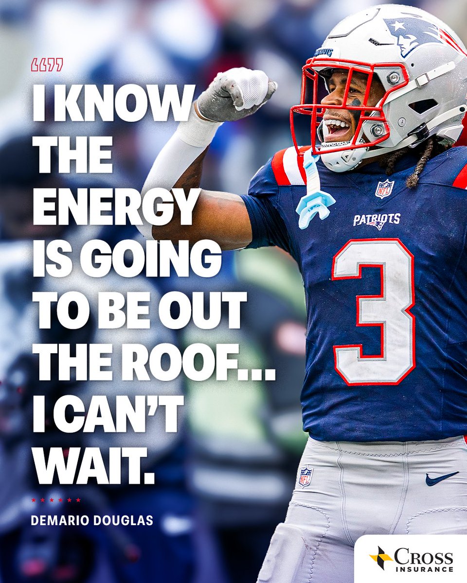 We need you 𝗟𝗢𝗨𝗗 Pats Nation 🗣️
@popshotta3 | #NEPats
