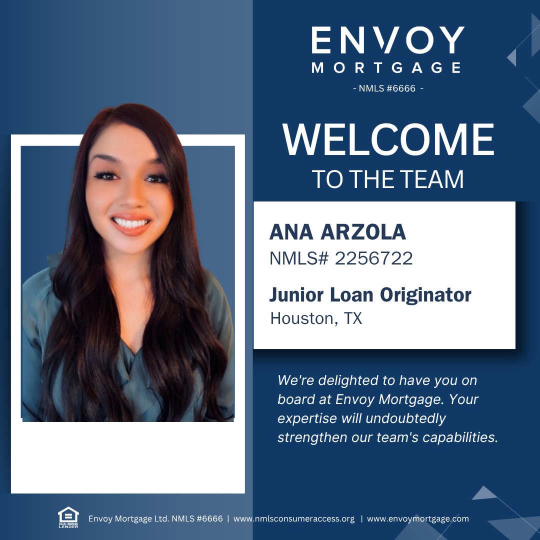 EnvoyMortgage's tweet image. Let’s give a big, warm “WELCOME TO THE ENVOY TEAM!” to our new colleagues! 🙌

#Newteam #EnvoyTeam #WelcomeAboard #MortgageExperts #HomeBuying #TeamGrowth #2025Goals #Envoymortgage #Strong #Dreamhome #Happyhouse #Loanassistance