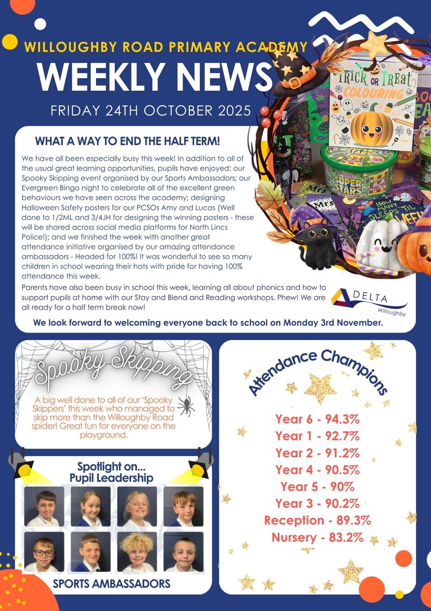 WRPAcademy's tweet image. This week’s newsletter is out now! #LatestNews #KeepUpToDate #BusyWeek #EndOfHalfTerm