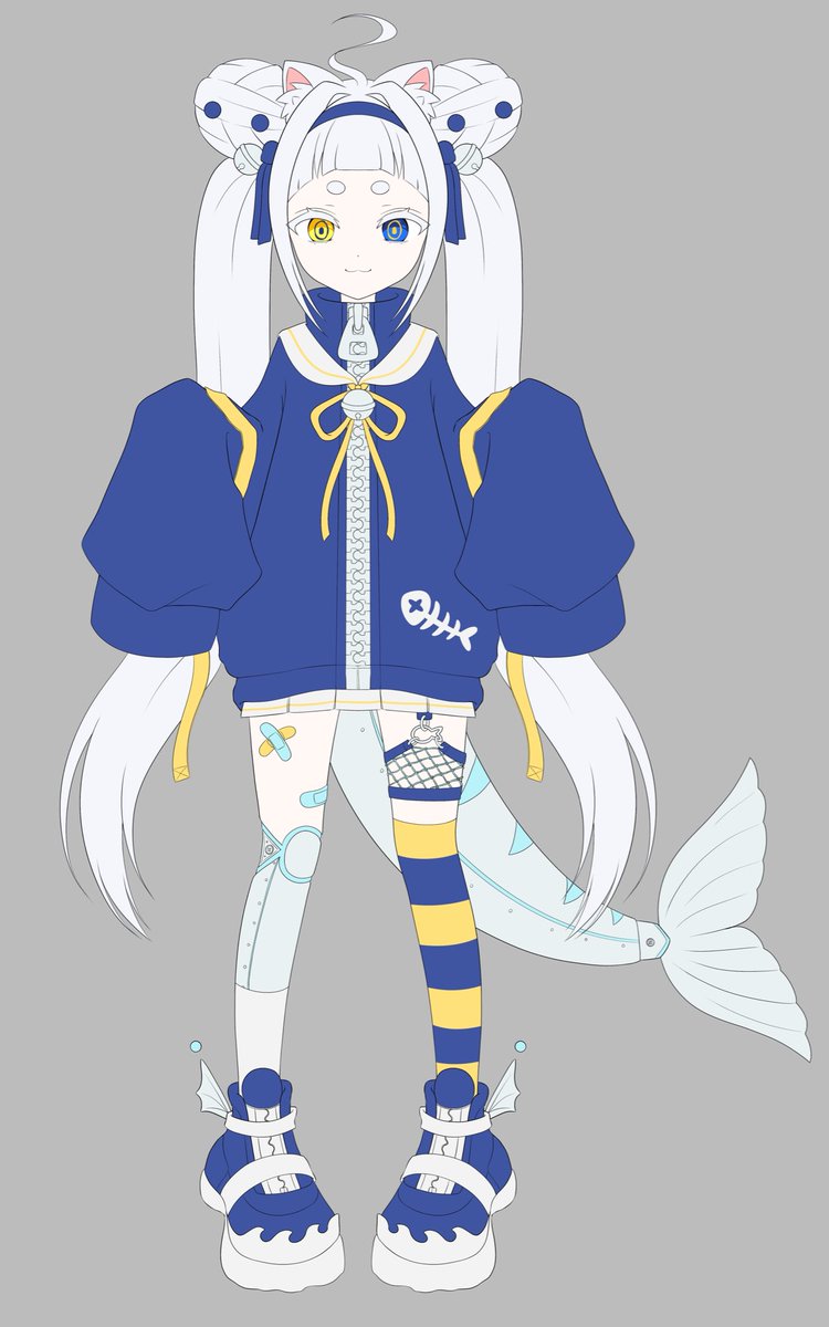 Ohayofishyyy!!! 🐟

I’m working on creating a proper reference sheet 👀 finally………