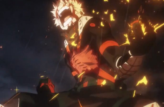 realized that bakugo’s full belly laughter is probably causing himself even More pain because of the pressure of his giggles against his wounded chest and stomach …. i love him he’s crazy