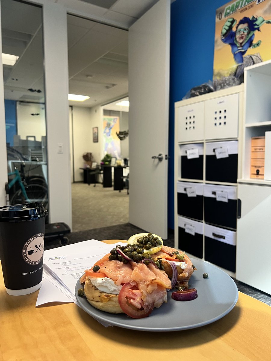 Event day ritual? Lox, bagels, and enough coffee to power a small dense walkable city. Online registration is closed. But we will have a few tickets at the door. circulatesd.org/awards2025 <a href="/CirculateSD/">Circulate San Diego</a>