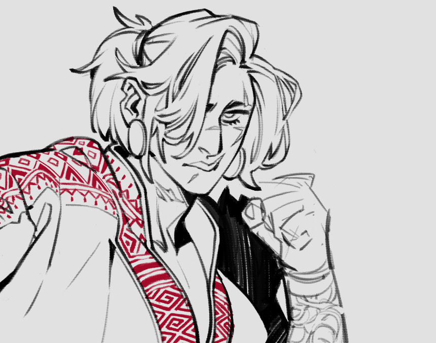 Will be streaming for a bit in 30 min
Working on this lovely gal!