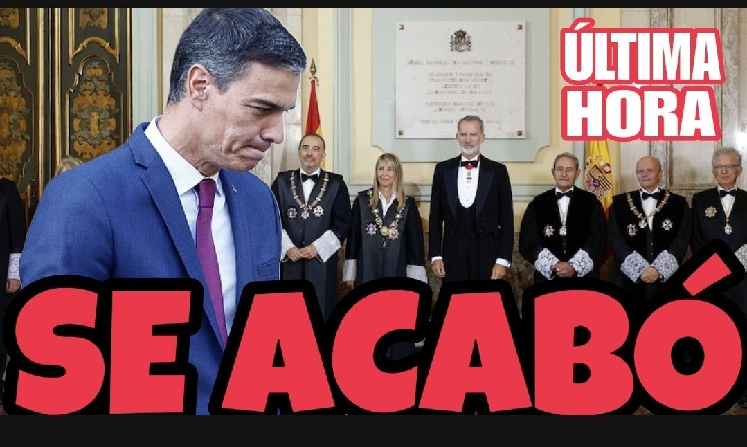 🔥POR FIN SE ACABÓ EL CONTROL DE PEDRO SÁNCHEZ SOBRE EL PODER JUDICIAL🔥

LA PRESIDENTA DEL CGPJ Y DEL TRIBUNAL SUPREMO, ISABEL PERELLÓ, HA DADO UN PUÑETAZO EN LA MESA Y HA DADO EL PODER DEL CGPJ Y DE LAS COMISIONES, INCLUSO DE LA PERMANENTE A LOS CONSERVADORES EN UN GIRO SIN