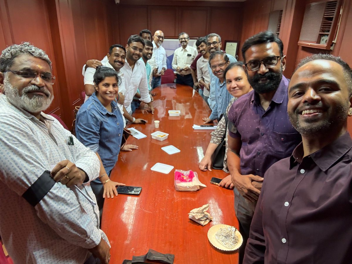 siluvaiamalan's tweet photo. Here’s our  (AGM) for the current year, where I was re-elected as an Executive Member of the Advertising Club Madras 2026. Below is our roundtable conference pic of the newly elected members.We began with a 2-minute silence to honor the great advertising legend, #PiyushPandey. 🏴 https://t.co/p0SjjbIDHw