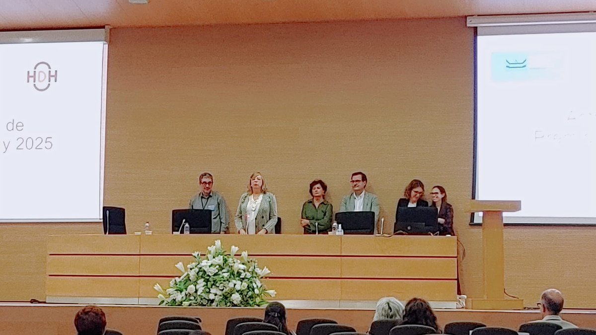 Cerramos el congreso #hdh2025 con la celebración de la Ceremonia de clausura y las palabras de Teresa Ferrer Valls y Fátima Díez Platas, presidenta de la HDH. Gracias por acompañarnos. ¡Hasta la próxima convocatoria!