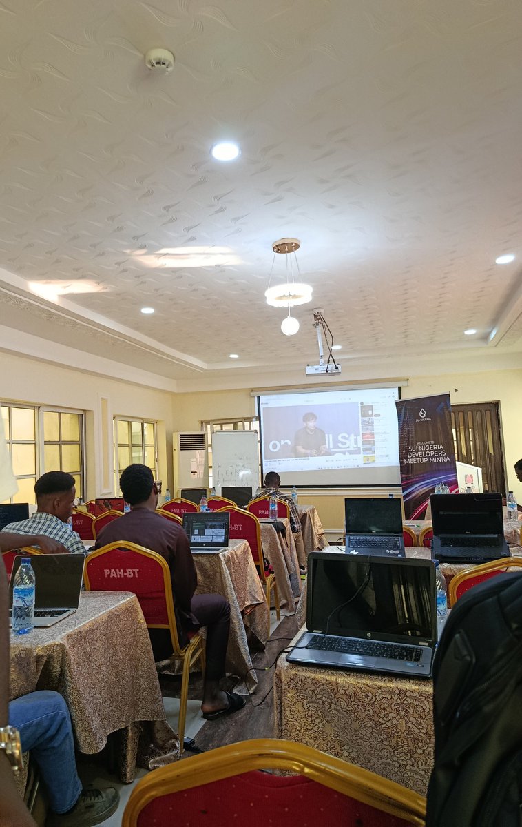 Today's <a href="/SuiNetworkNG/">Sui Nigeria Community</a> was awesome.
All I can say is keep building on Sui 🌊🌊.

Up Sui Naija 🇳🇬 🚀🚀🚀
Shout-out to 
<a href="/sensationalsary/">SARY🧚‍♀️</a> and <a href="/uchihacrypt01/">Uchiha (Reorg)</a> for hosting 

Shout-out to 
<a href="/web3Bard101/">blockchainBard::Move (Build arc)</a> and <a href="/MichaelObe123/">Michael Obe</a> for teaching 

Shout-out to 
<a href="/JoshuaOrhue_/">Joshua</a>
<a href="/Rainbowsdotsui/">Rainbows | Jenny</a>