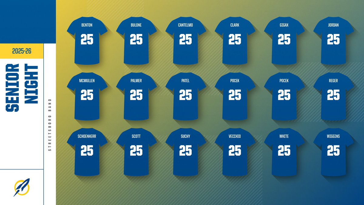 Looking forward to celebrating our Seniors tonight!!