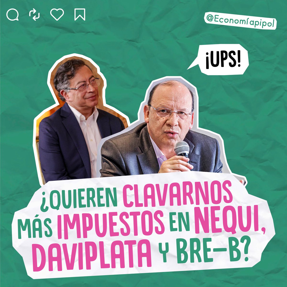 EconomiaPipol's tweet image. Hace poco el @MinHacienda  sacó un borrador de decreto pa’ ponerle un cobro extra (retefuente)  del 1,5% a los pagos digitales como los de Nequi, Daviplata, Bre-b, entre otros. Y las redes sociales están que se revientan por eso. ¿Qué está pasando?

minhacienda.gov.co/documents/2011…