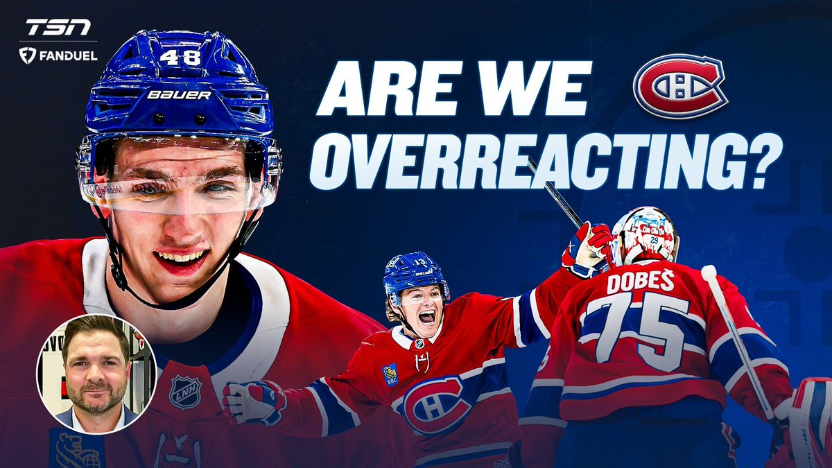 FanDuel Power Plays - Are the Canadiens fast-tracking their rebuild? Is Cole Caufield a potential 50 goal scorer?

<a href="/Aaron_Korolnek/">Aaron Korolnek</a> &amp; <a href="/CarloColaiacovo/">Carlo Colaiacovo</a> on Montreal’s impressive start to the season and if a changing of the guard is coming in the Atlantic: tsn.ca/betting/video/…