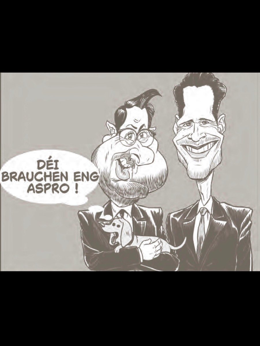 Thank you <a href="/Letzland/">d'Lëtzebuerger Land</a> for the cartoon! We love it. XB