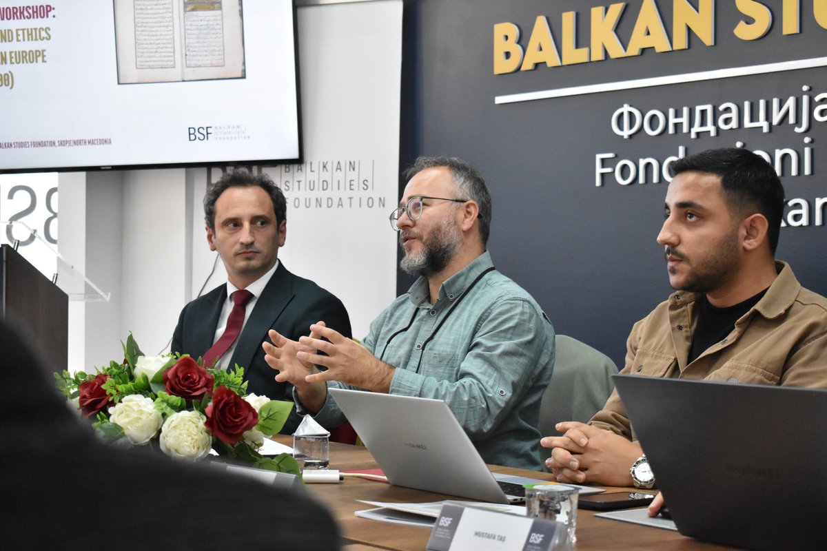 International Akhisari Workshop: Politics and Ethics in Ottoman Europe (1500–1800)

The opening of the International Akhisari Workshop: Politics and Ethics in Ottoman Europe (1500–1800) was held at the Balkan Studies Foundation, with opening remarks delivered by Dr. Sevba Abdula,