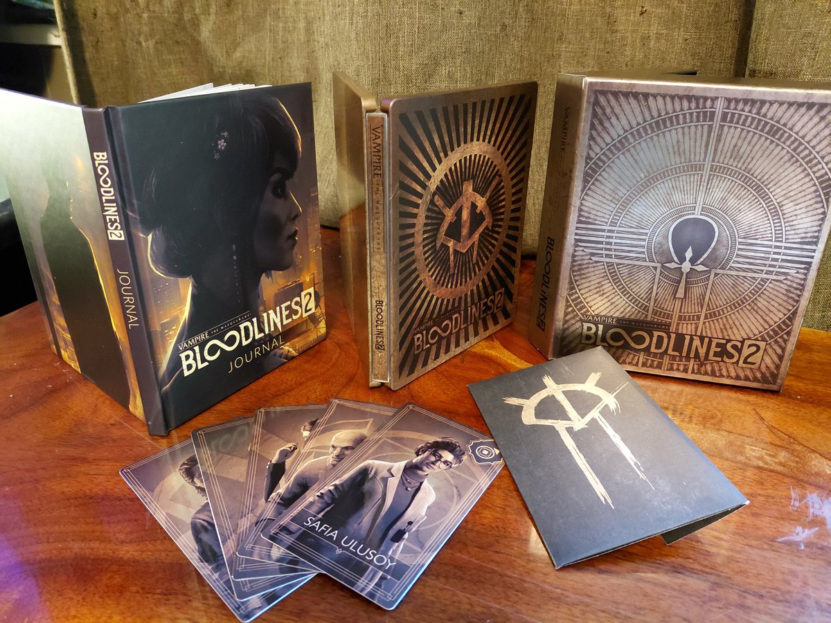 It's finally here! VTM - #bloodlines2
 🤧 🦇🧛🩸