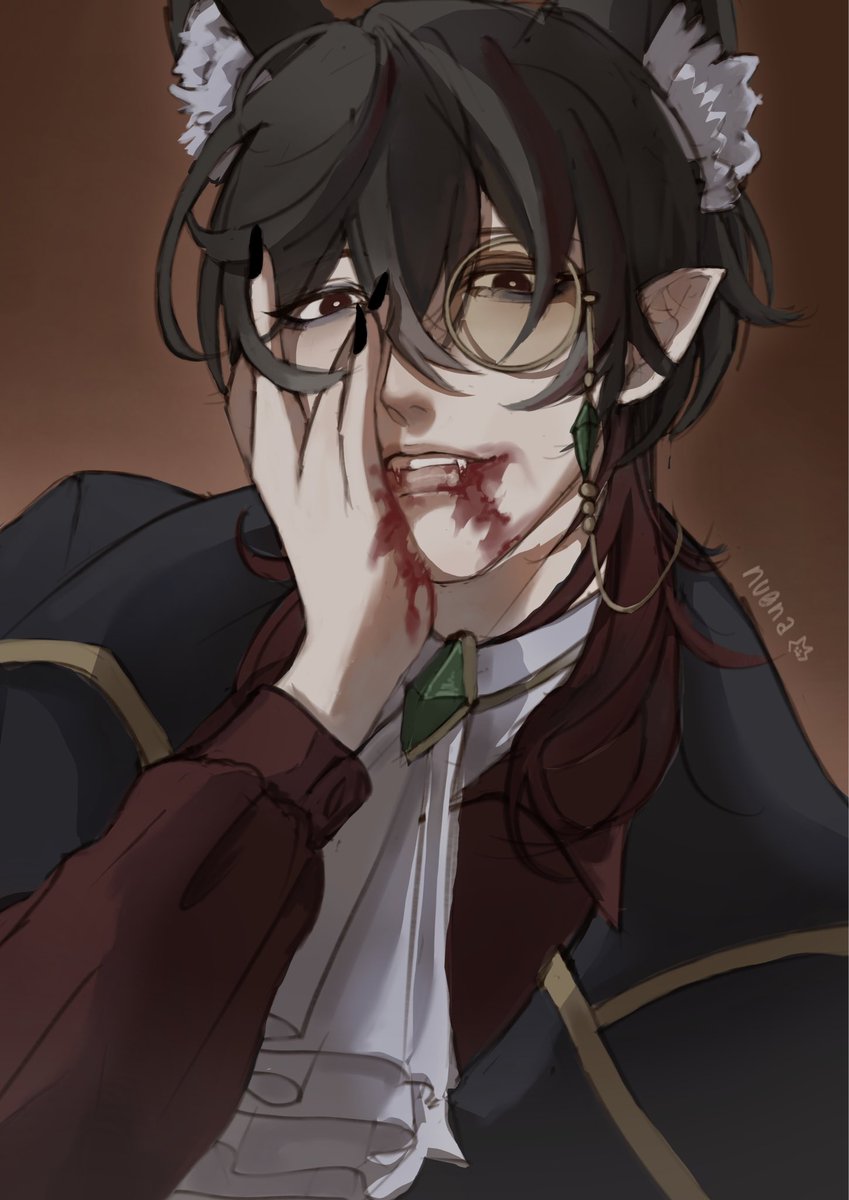 vampire gin 🦇🦊🍷

 #gehennart