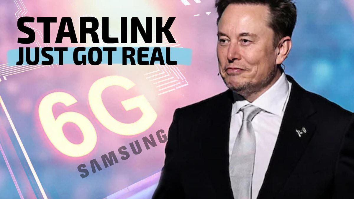 SpaceX Starlink 6G Is Here! Samsung Modem Bring Gigabit Indoors #space #spacex #starlink #samsung #technews youtu.be/RTWlZSA0P6Q