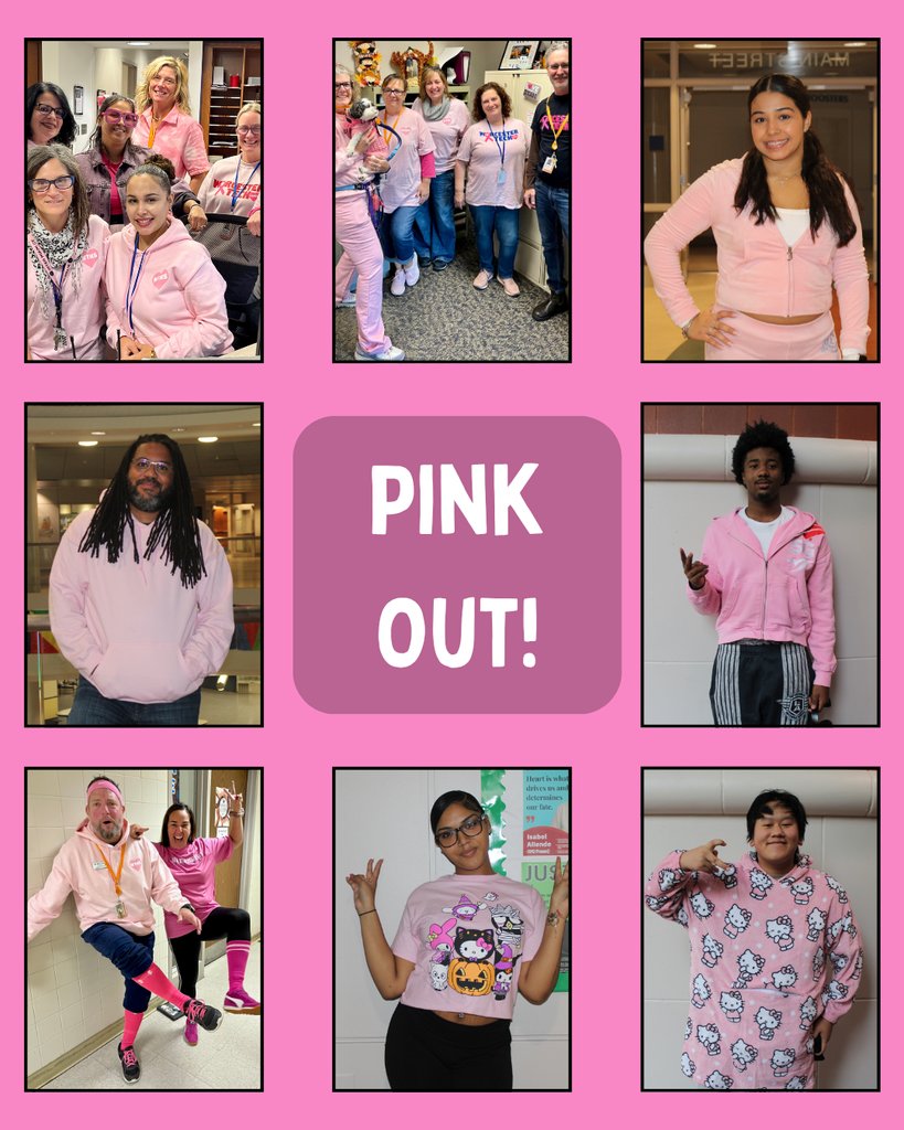 wteagles's tweet image. 💗 Pink isn’t just a color — it’s all of us wearing it with purpose!

#wthscares #pinkout #techpride #breastcancerawareness
