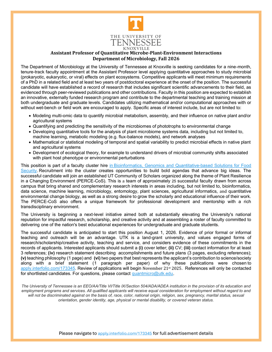 UTK Microbiology tweet media