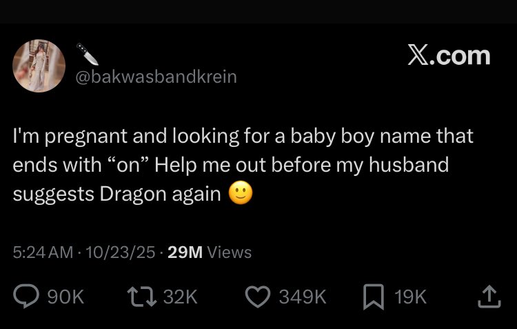 All of us:  Man, this new algorithm sucks.

The Algorithm:  BRB gotta go give this rando engagement farming post thirty million views.