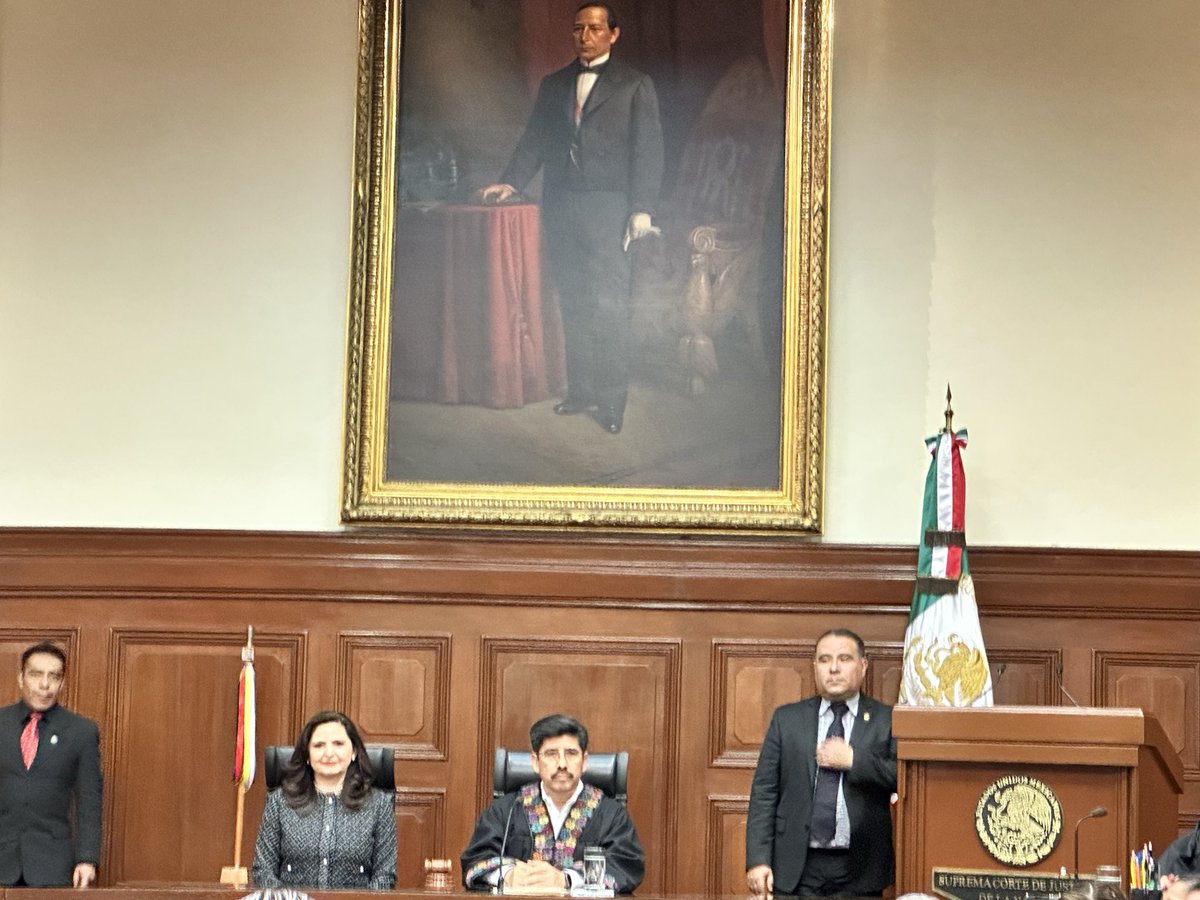 #SCJN en el Informe de Labores de la Magistrada Presidenta Mónica Aralí Soto Fregoso del #TEPJF