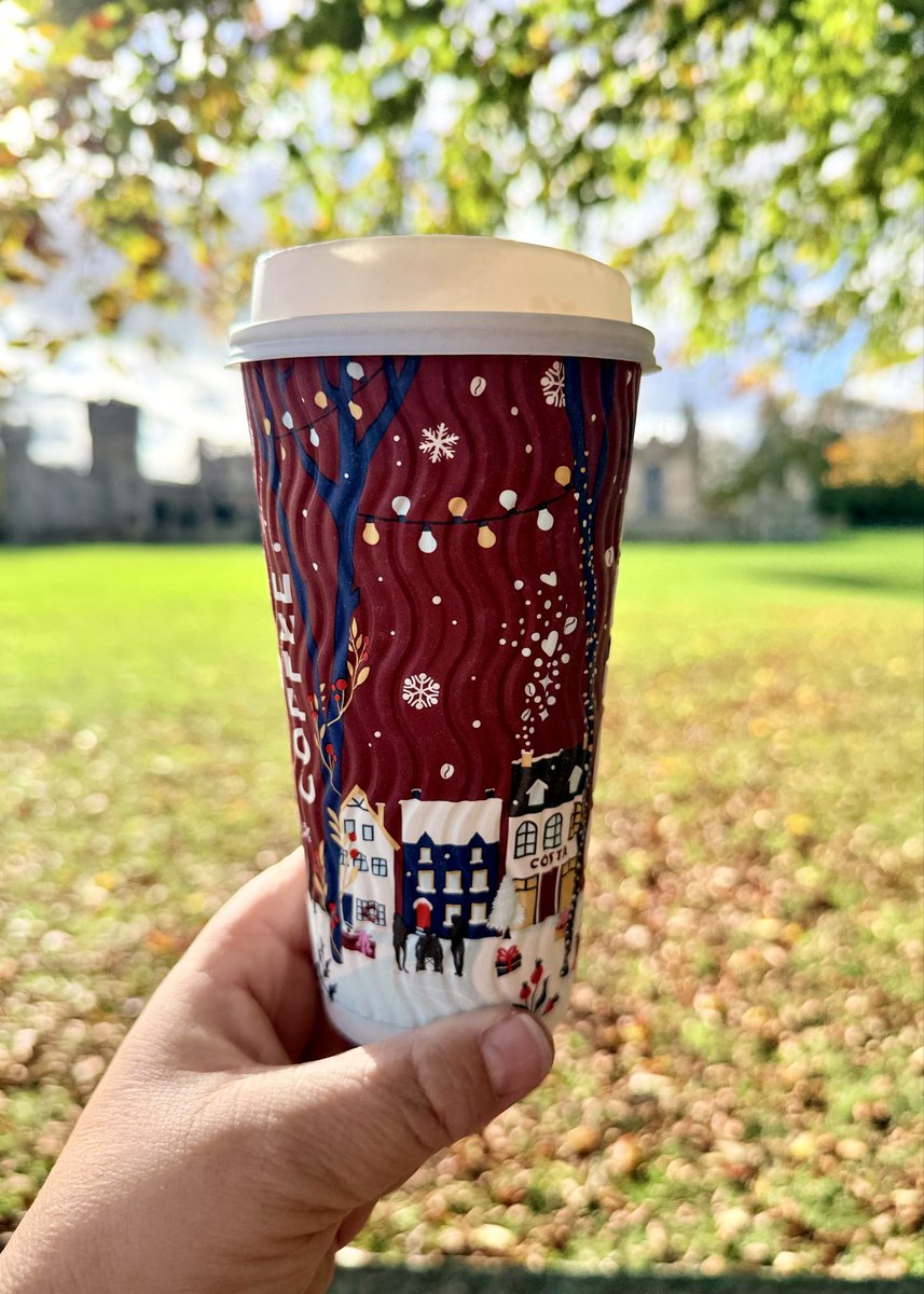 Christmas cups in October <a href="/CostaCoffee/">Costa Coffee</a>??