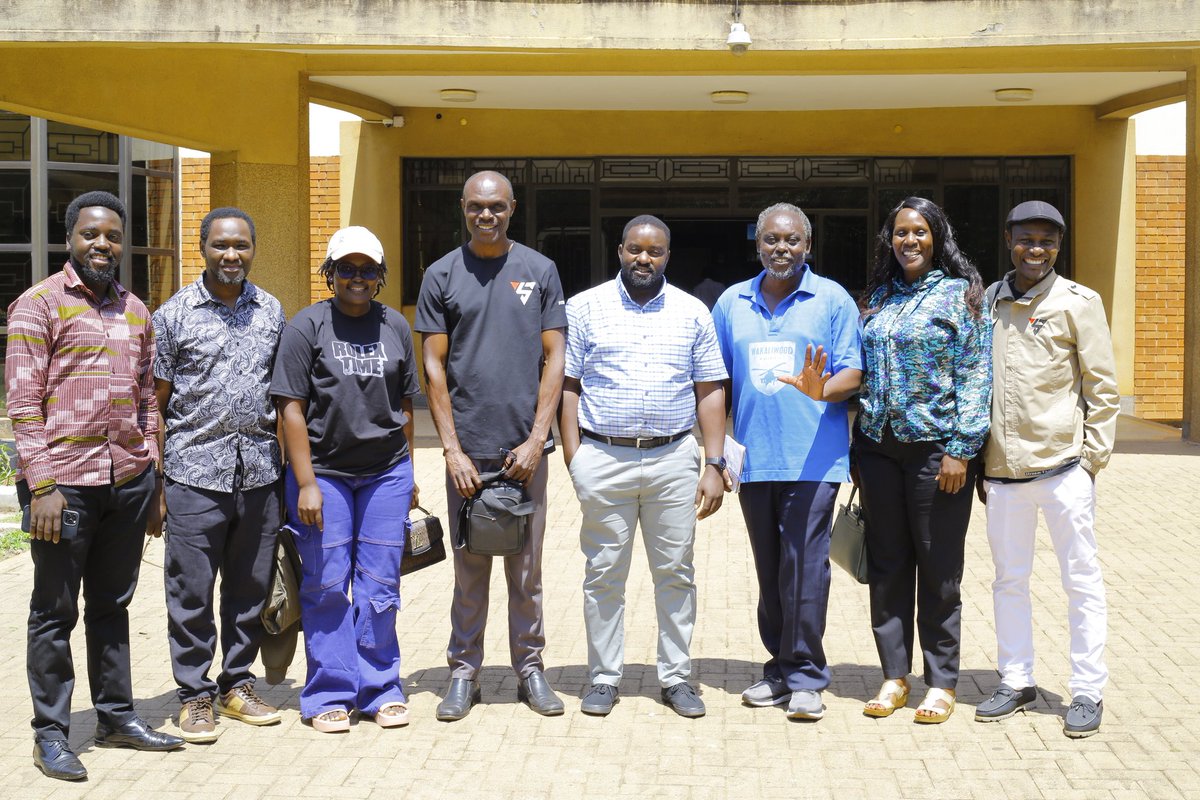 Thrilled to share that our Director <a href="/NkamboRobert/">Robert Nkambo</a> lectured on Film Distribution in Uganda &amp; East Africa at #MakerereUniversity alongside Mzee Bwanika CEO Stream East &amp; <a href="/IsaacNabwana/">Isaac Nabwana Mzee Wakaliwood</a> of #RamonProductions  for Film &amp; Drama students. Our commitment to capacity building continues!