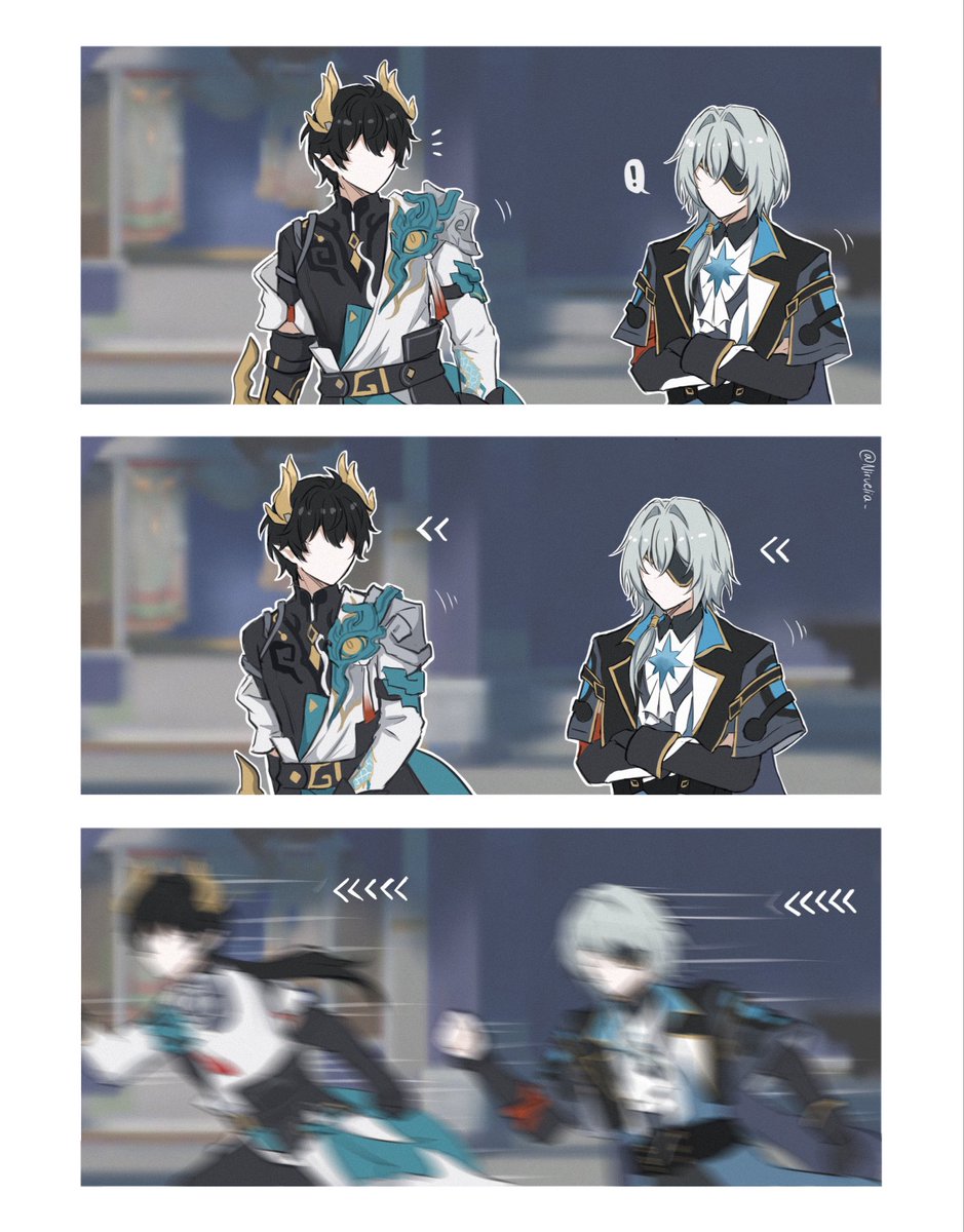 🦕✨ #HonkaiStarRail #Anaxa #DanHengPT