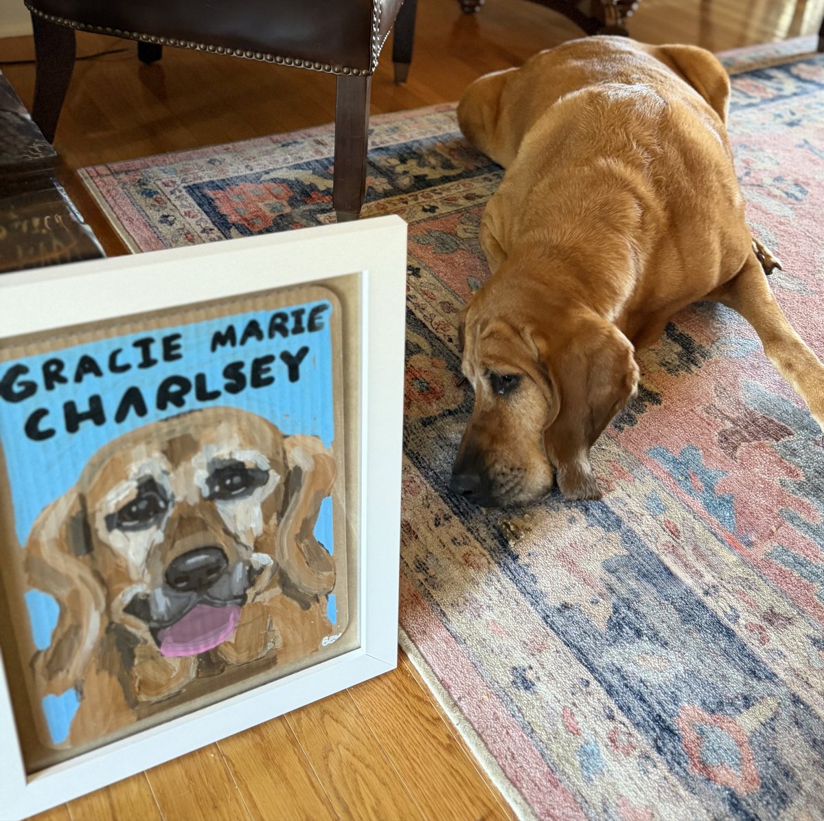 Thank you <a href="/MrsStoops11/">Erin Stoops</a> AND ARTIST <a href="/BenLenovitz/">BenLenovitz</a> #graciemariecharlsey