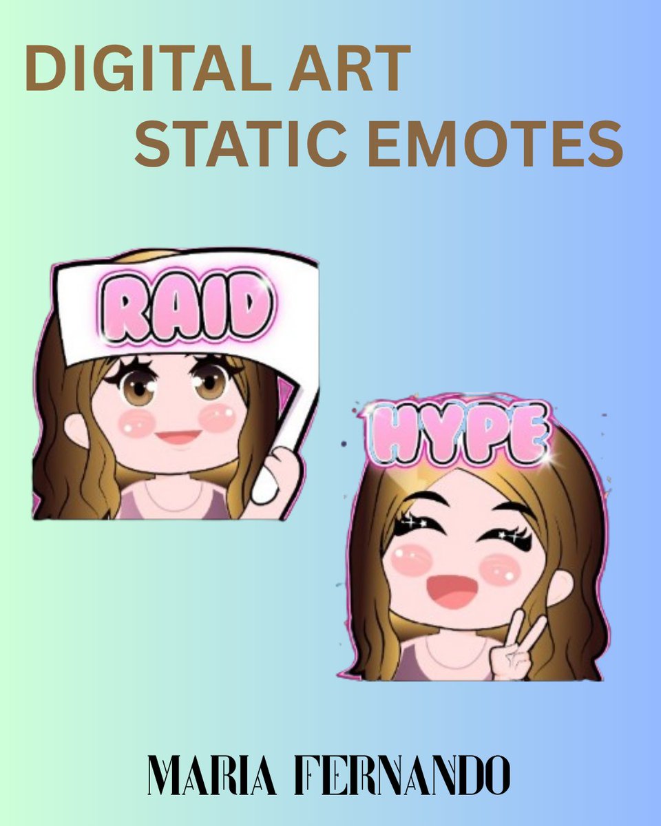 MariaFernando30's tweet image. Fresh assets for your creator journey 🚀
#EmotePack #DiscordEmotes #TwitchDesign #EmoteArtist #DigitalArt
#StreamerAssets #CuteDesign #FunVibes #ArtDrop #creatorcommunity
