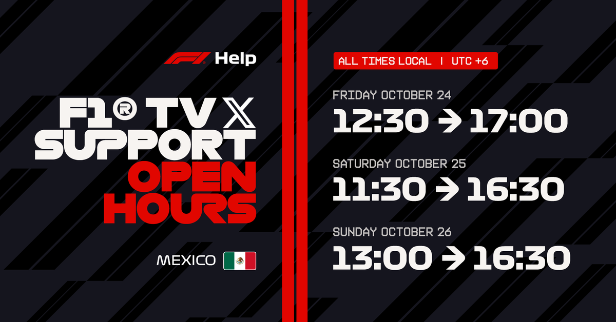 The Official F1® Help Channel tweet media