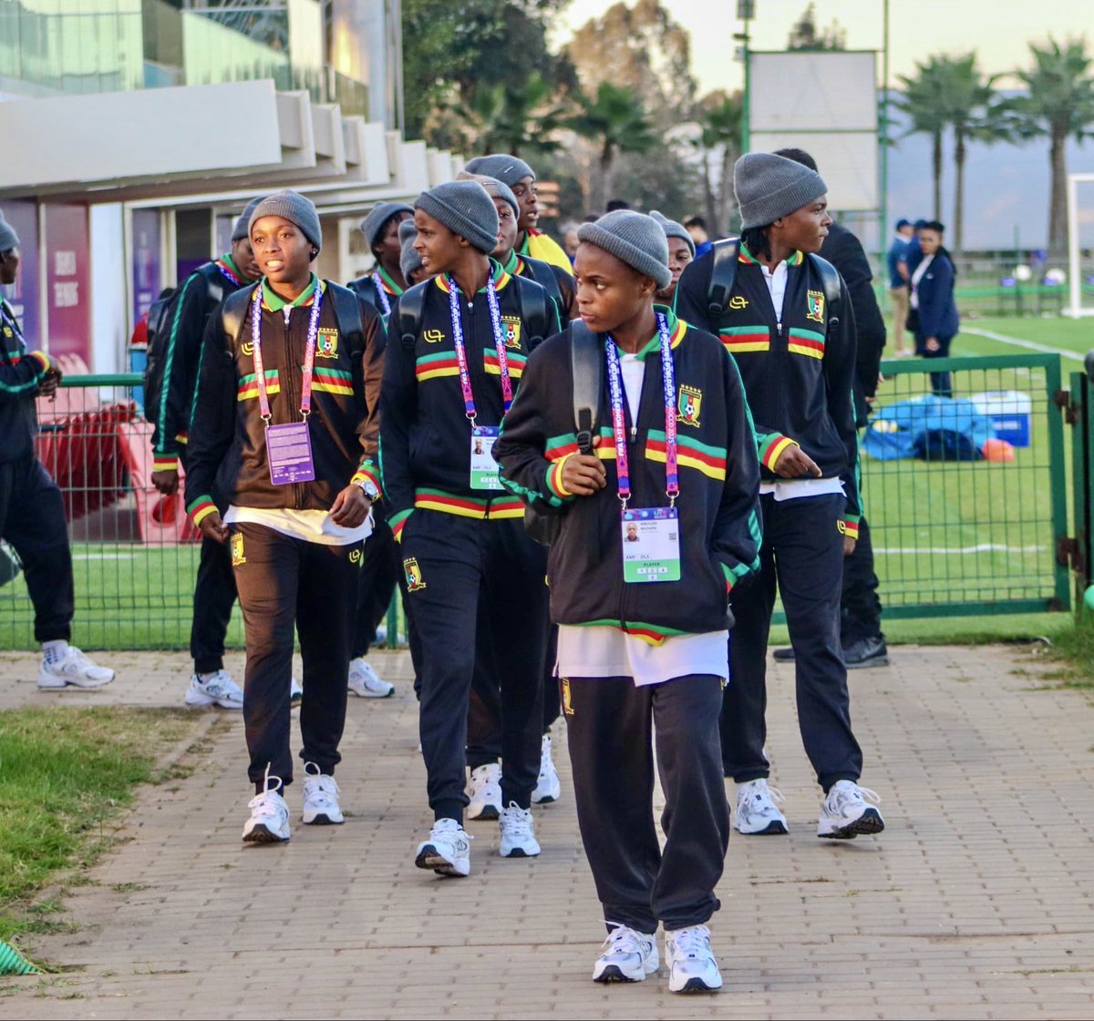 🔥 #MATCHDAY

L’histoire s’écrit encore.

Nos lionnes U17 sont arrivées, prêtes à rugir 

𝐋𝐄𝐓’𝐒 𝐌𝐀𝐊𝐄 𝐈𝐓 𝐑𝐄𝐀𝐋 !

#LETSMAKEITREAL | #U17FIFAWWC2025 | #GOLIONESS | #ALLEZLESLIONNES |#LETSROARTOGETHER | #INDOMPTABLES