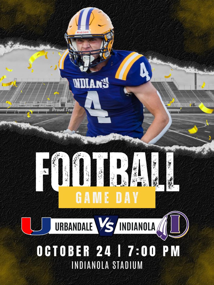 GAME DAY  <a href="/IndianolaFB/">Indianola Football</a>