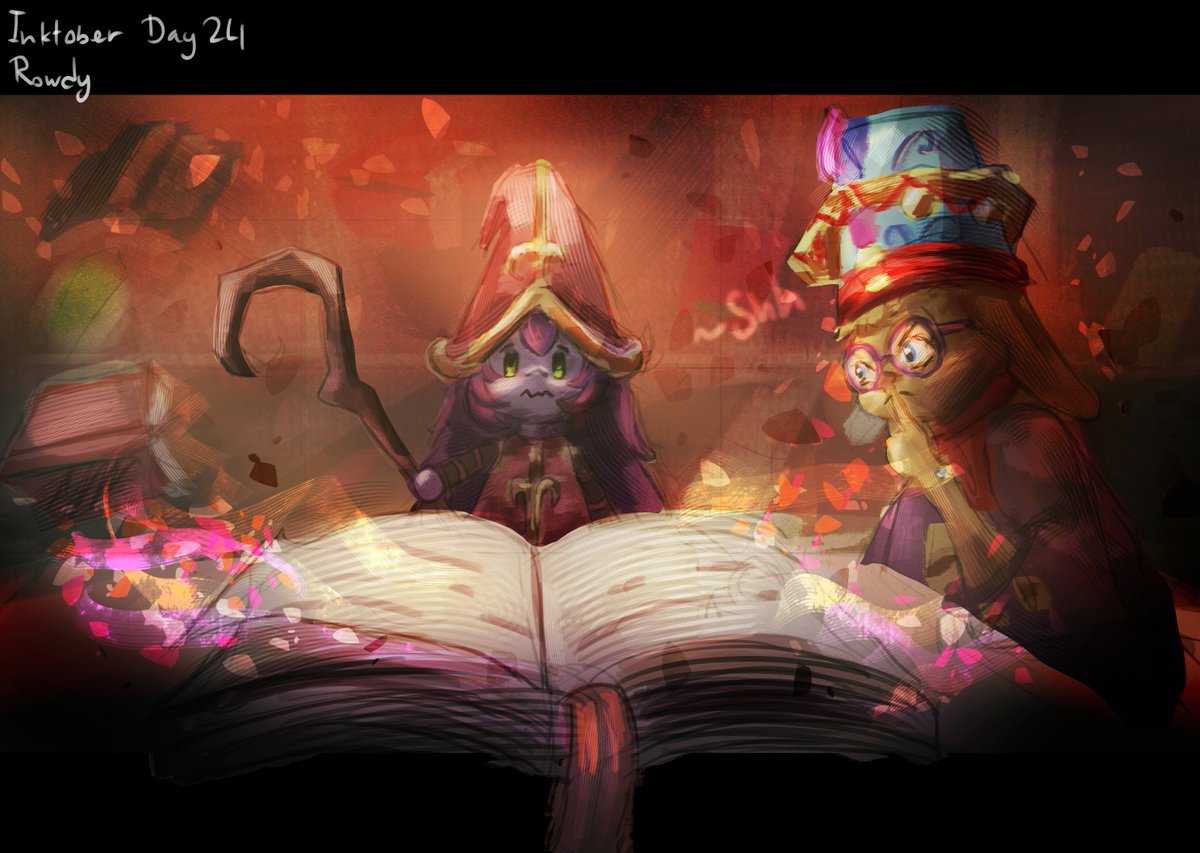 Very rushed
#Inktober2025 Day 24 #Rowdy #Lulu #Norra
