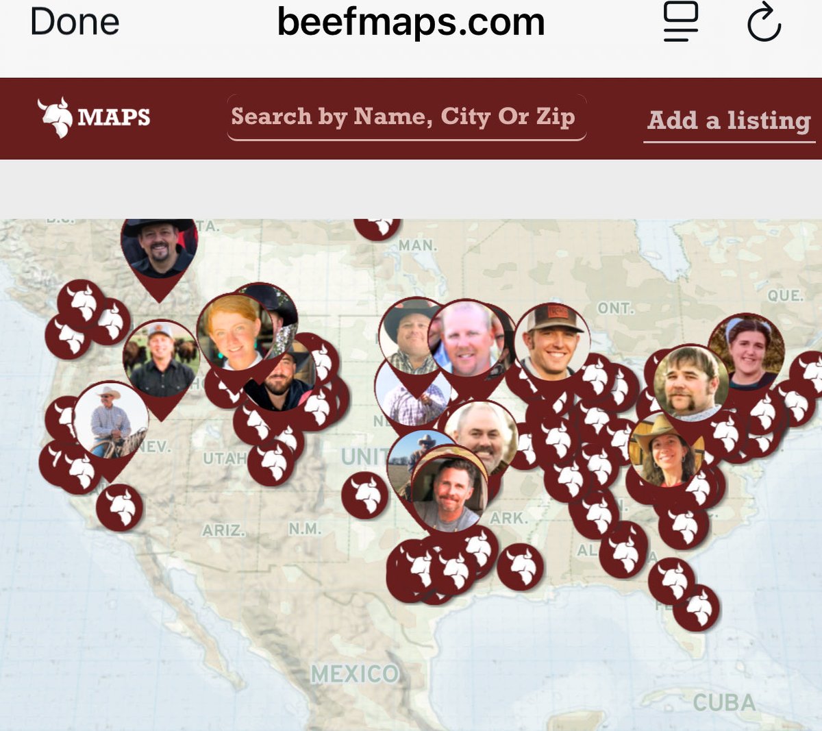 Order your beef from USA Ranchers BeefMaps.com 🥩 🍖 🇺🇸❤️🤍💙
