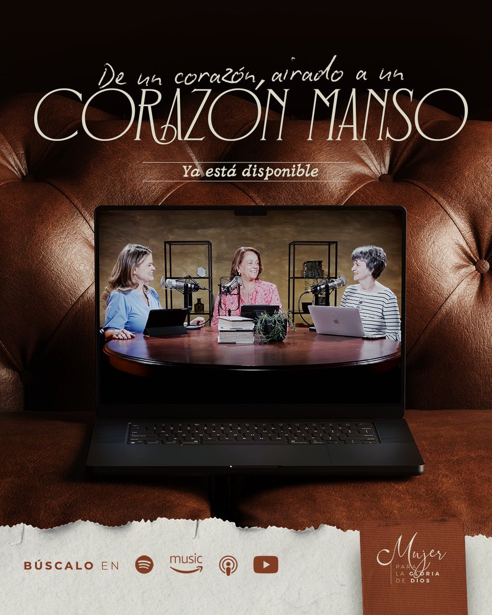 En medio de nuestra ira, ¿qué necesitamos hacer para agradar a Dios? ¿Un corazón dominado por la ira es capaz de cambiar por un corazón manso? 

NUEVO Episodio: «De un corazón airado a un corazón manso».⁠ Estreno a las 9:00 A.M. 🎙️⁠
🔗 integridadysabiduria.org/de-un-corazon-…