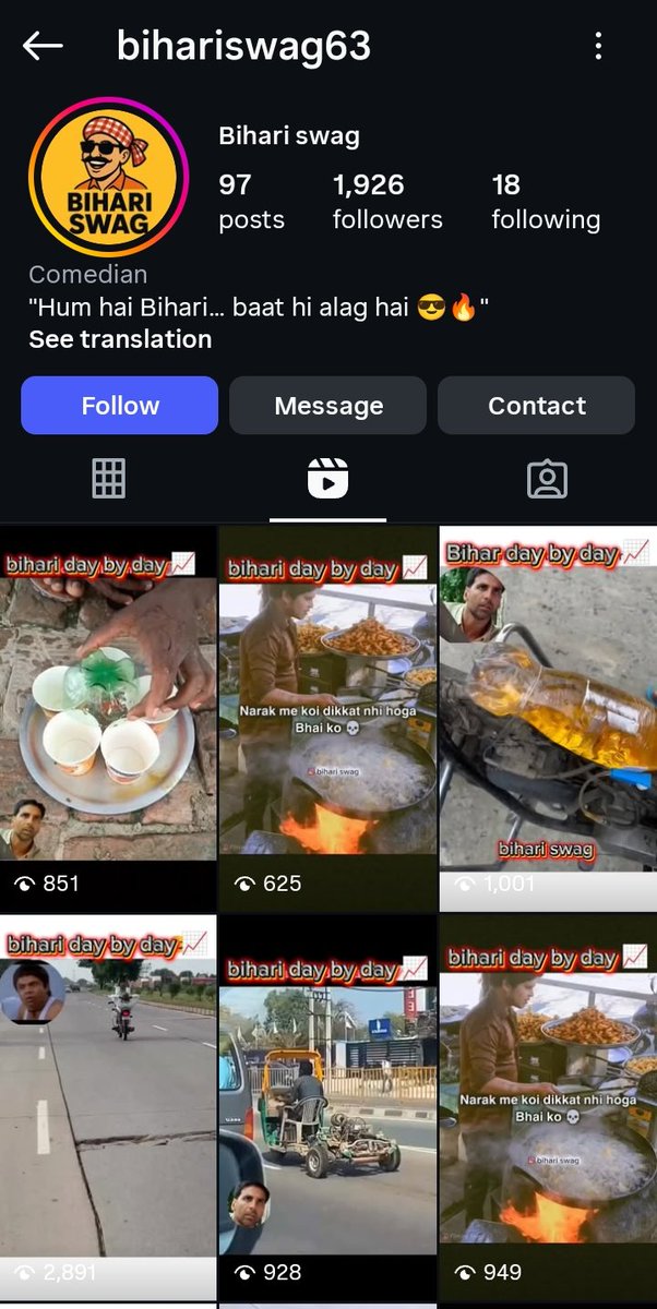 BiharFactCheck's tweet photo. ⚠️ Case ID: BFC-11
Platform: @instagram 

This bike video has been shared a lot with the claim to be from Bihar

After flipping the video, It is obvious that it has a chattisgarh name plate pointing that this video is instead from the chattisgarh

Link: https://t.co/nYIldAWaiD https://t.co/lOeiODZRvG