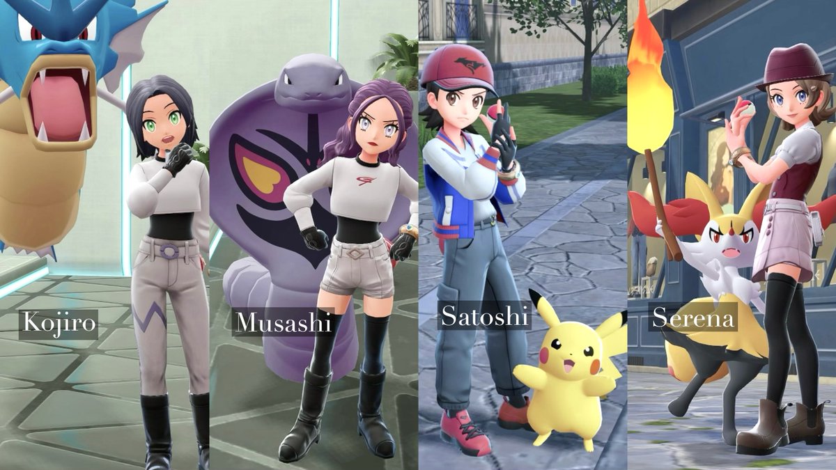 Graena262's tweet image. コスプレしてみたので見てください👗
我ながらに天才かもしれない....
※ 全て同一人物です
#PokemonLegendsZA #ZAマイコーデ