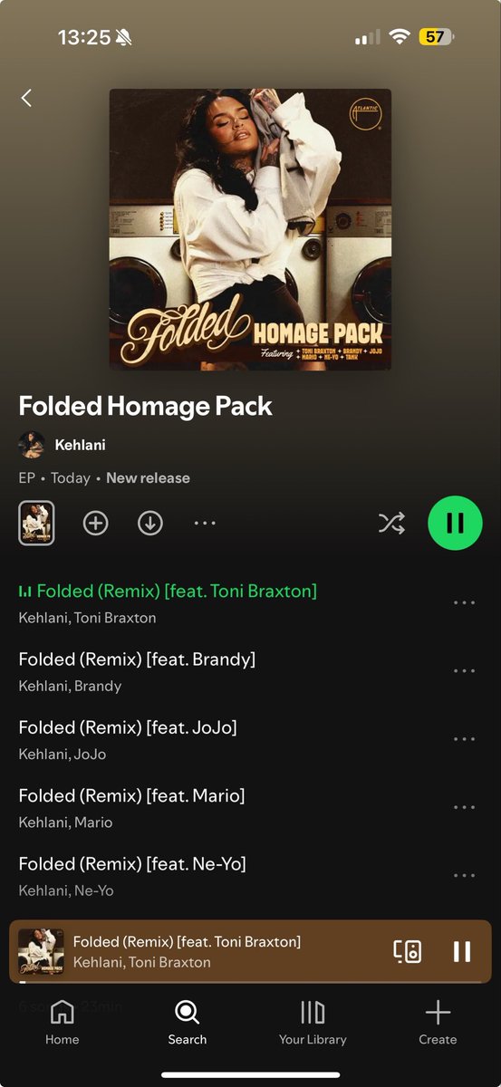 Kehlani assembled the R&amp;B Avengers the FOLDED pack. That’s an ode to show how much her artistry is respected by her peers. Folded is definitely one of the standout tracks of the year.