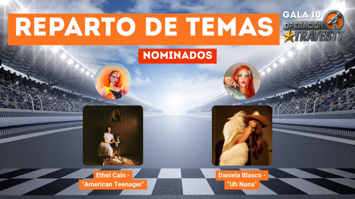 <a href="/ageofaether/">Chabolita la perfecta #TeamMargarita🌼</a> <a href="/PlatinoS_tar/">Platino S-Tar LaSanta🩵</a> <a href="/gaiakalifa/">Gaia / Migu 🫧</a> <a href="/MaryDolly05/">Mary Dolly 💫</a> <a href="/daaviiddvt/">yesenia ☆</a> <a href="/plrdgrimes/">kohones butthole montrese</a> <a href="/itsstyria/">styria🦇 #TeamMARGARITA🌼</a> <a href="/imactuallyterra/">Cassie ⛓️</a> <a href="/Tinkinela/">Tinkinela</a> <a href="/_ttoxico_/">David 🌟 #ComoUnaWoman</a> <a href="/yourdolldahlia/">dahlia ˖⁠♡</a> <a href="/konamiexe/">ミ★ 𝙆𝙊𝙉𝘼𝙈𝙄 ★彡</a> ⭐️🎤 Las nominadas han elegido...

🔴 <a href="/gaiakalifa/">Gaia / Migu 🫧</a> cantará 'American Teenager' de Ethel Cain
🔴 <a href="/Tinkinela/">Tinkinela</a> cantará 'Uh Nana' de Daniela Blasco