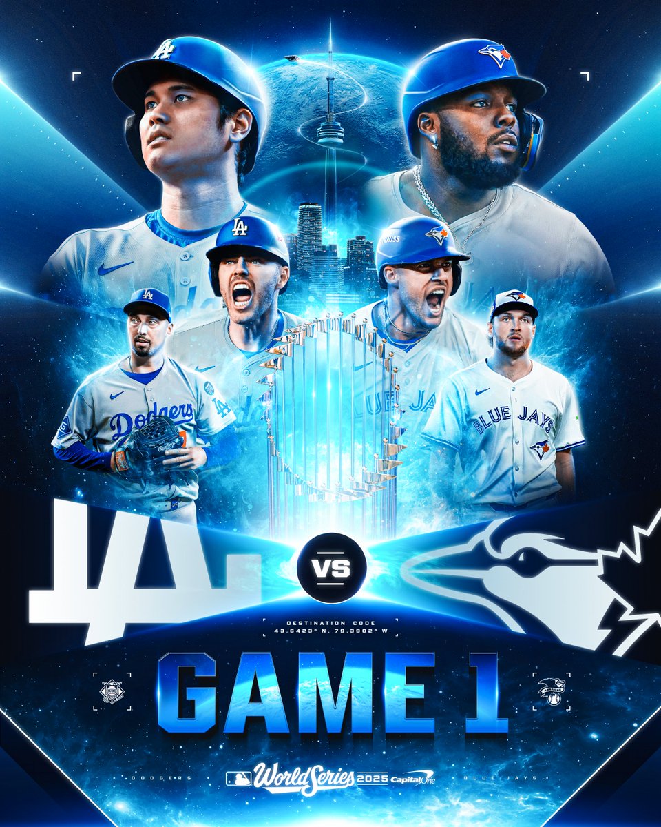 Will Blue Jays capitalize on their home-field advantage?
#MLB #WorldSeries