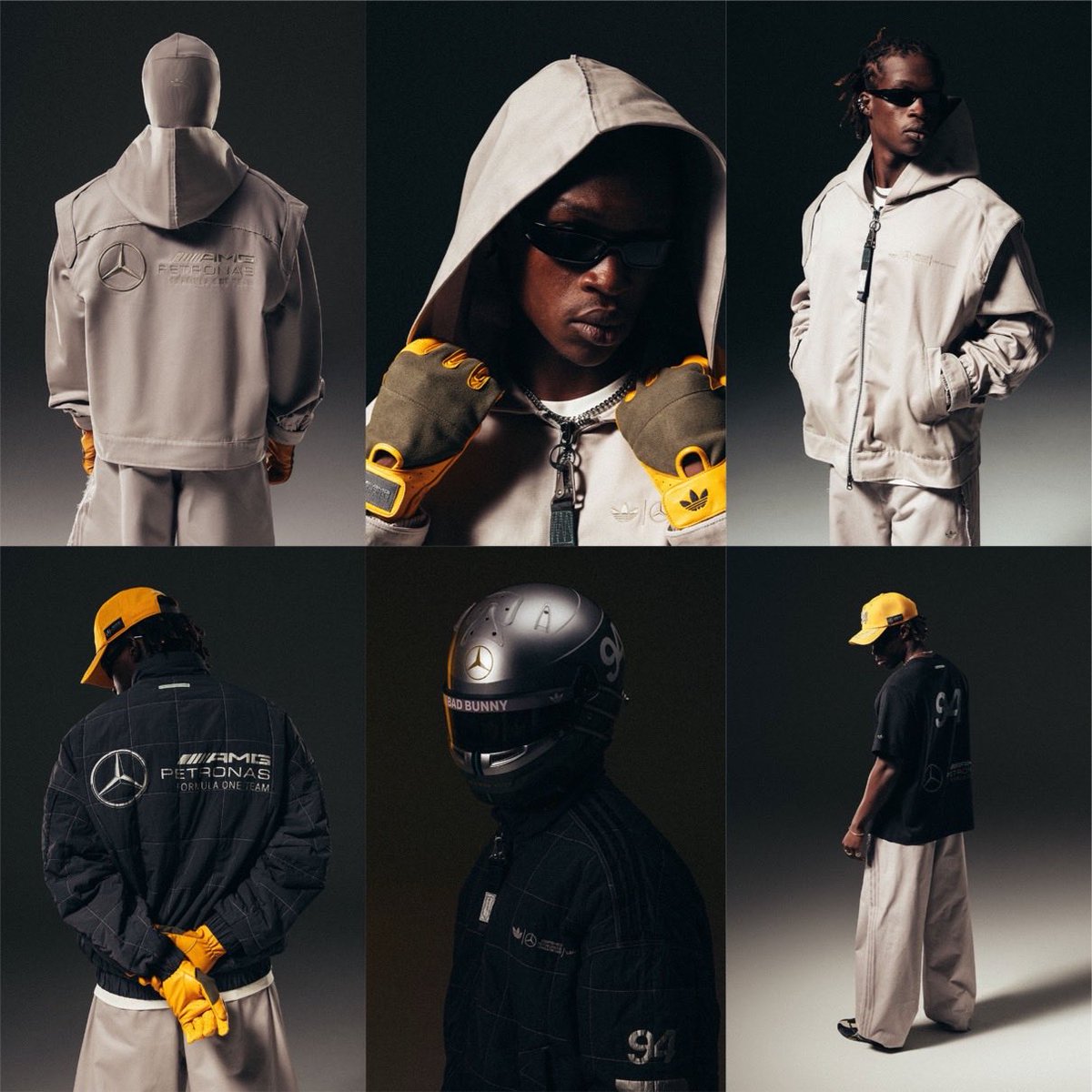 Mercedes-AMG PETRONAS F1 x Bad Bunny x adidas Adiracer GT & コラボ