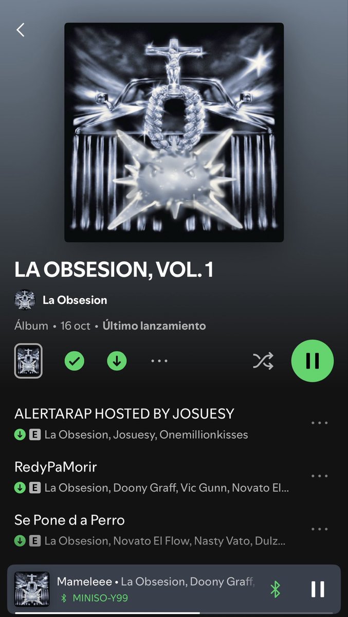 Blessed_Aries_'s tweet photo. Mi playlist diaria 🔊 https://t.co/CnZIU9wBPo