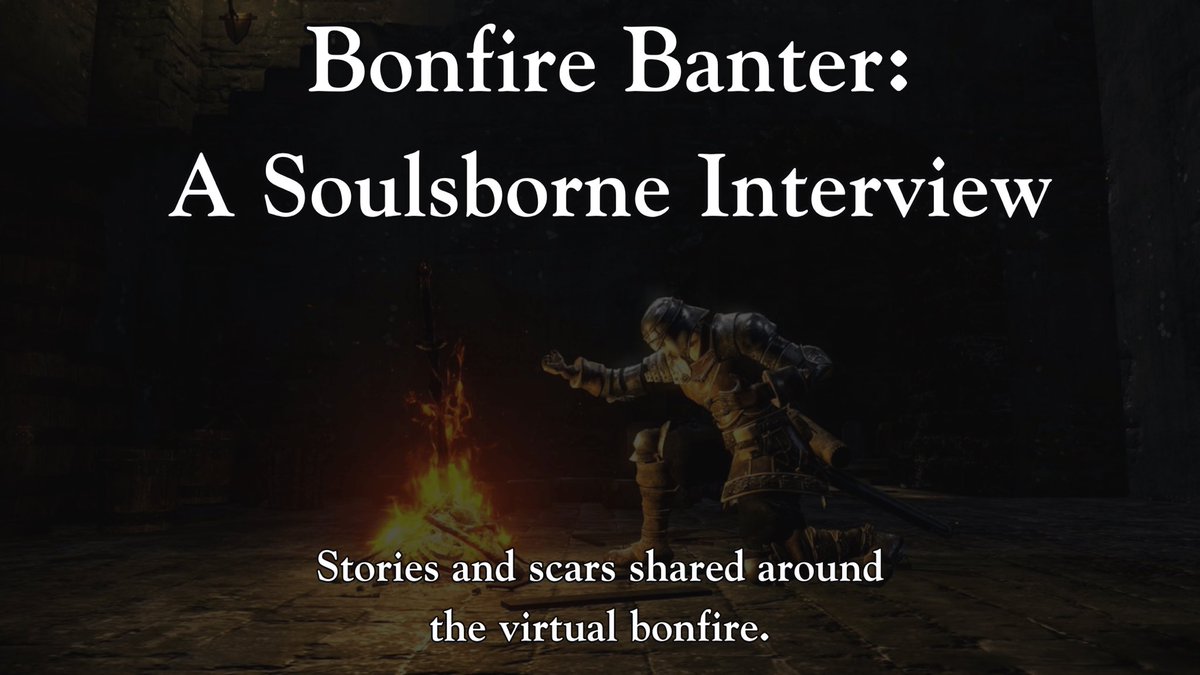 🔥 Episode 3 of Bonfire Banter goes live TOMORROW at 1PM PST!
Grab your estus, pull up a chair by the fire, and join us for some laughs and real talk you don’t want to miss. ☀️ 
💬 twitch.tv/latenightcandi