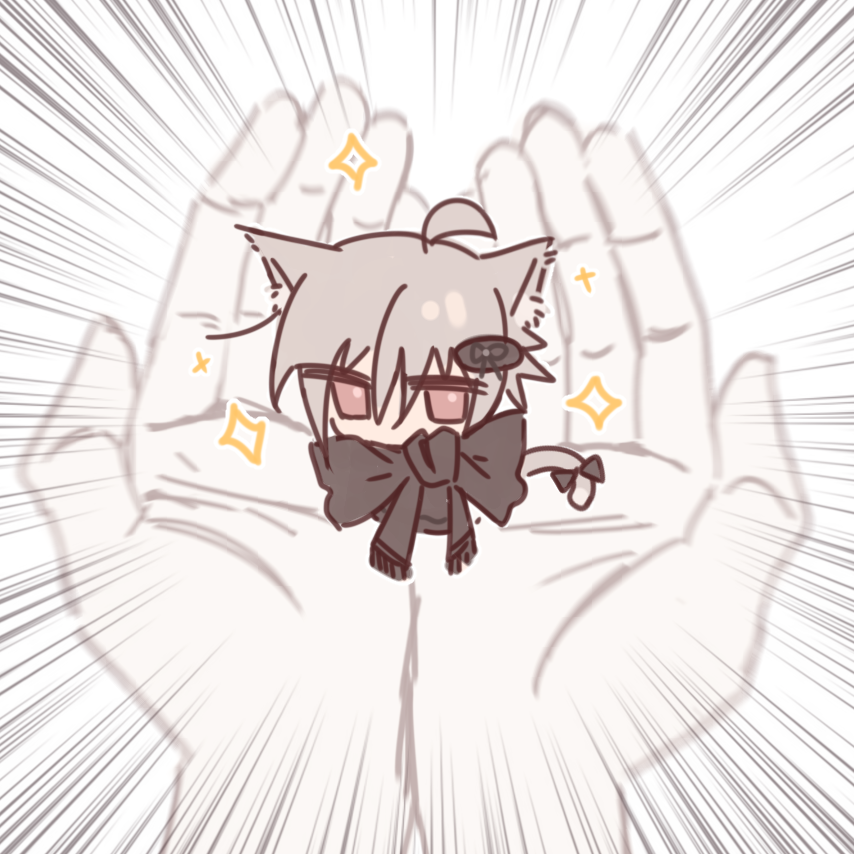 🐱🎀🤲