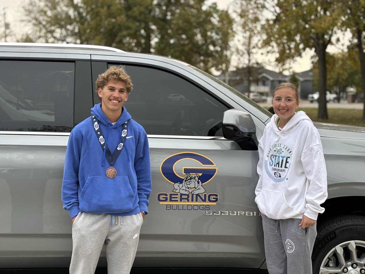 State XC!

Erin Cawiezel ran her PR on this course today with a time of 22:14.3!

Axton Stone got 5th and set two school records today! Re-broke his own top 5k time in school history and also broke our School State Meet Record with a blazing 15:59.6!

Proud of these two!!