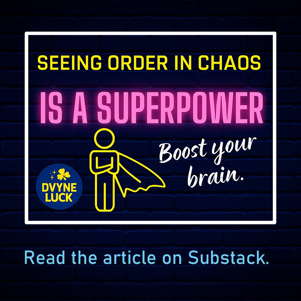 dvyne_luck's tweet image. 👀Seeing order in chaos isn’t luck — it’s perception.
Develop the kill your brain’s been waiting for. 🧠✨
Train your focus. Boost your brain. Adults 18+ Play responsibly.
#DVyneLuck #PatternRecognition #BetterBrainBetterLife