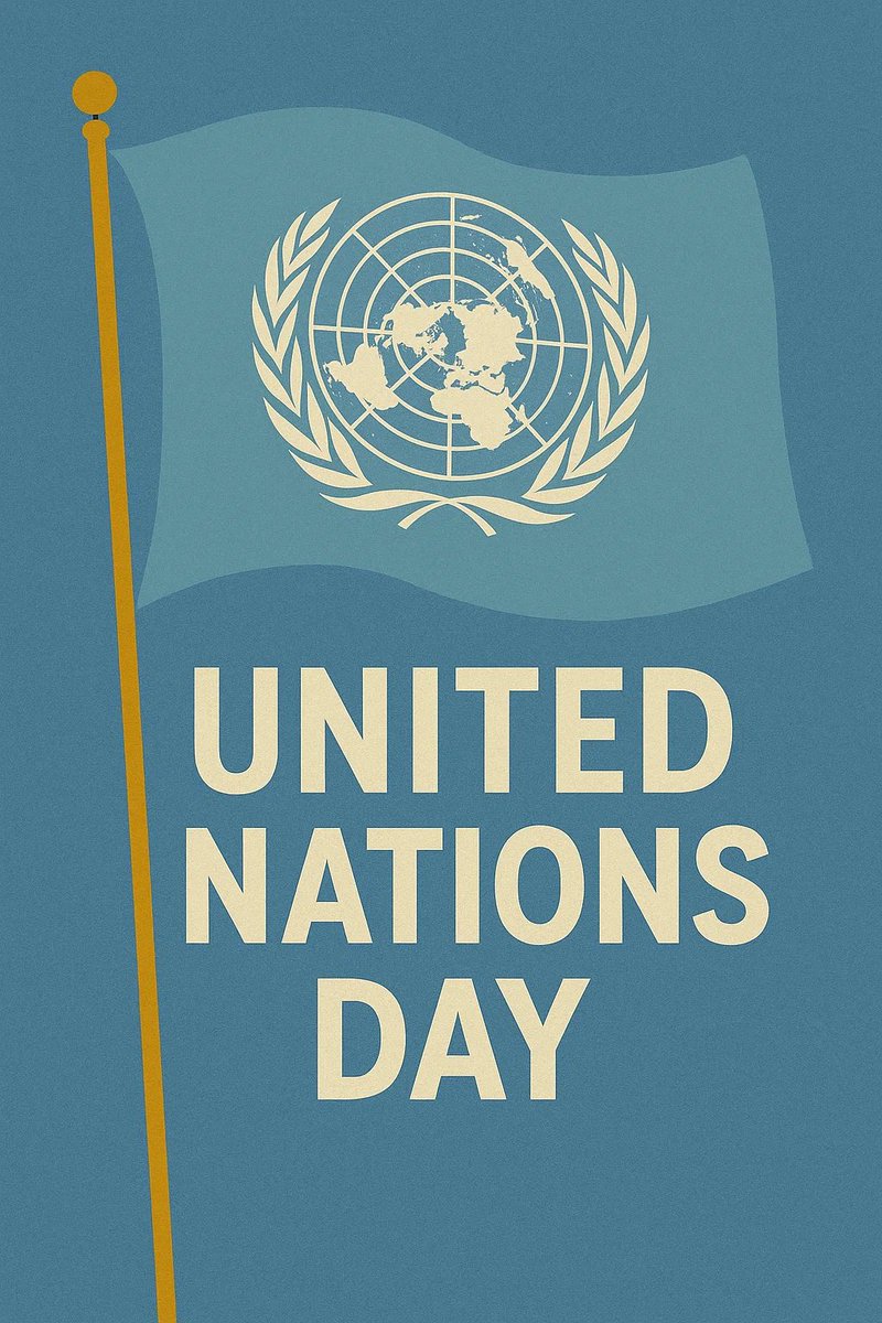 Happy United Nations Day! 🌍 Today reminds us that global peace begins within, when we nurture mental well-being, empathy, and understanding in ourselves and our communities. A healthy mind helps build the united world we all strive for. 💙 #UnitedNationsDay #MentalHealthMatters