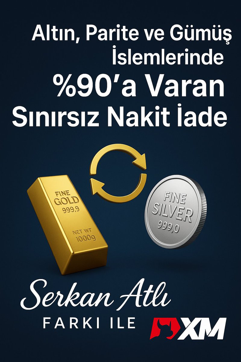 ForexGunlukler's tweet image. Zaten #XM hesabınız varsa ve işlem alıyorsanız bizden lot iadesi yani komisyon kazanabilirsiniz. 
Üstelik nakit iadeler günlük yatar. 
Bu da hesabınızı güçlü tutar.
Unutmayın #XM demek güven demek.
Ortaklık/Partner kodumuz: JTFPY
#altın #forex #forextrading #ForexTrader #bist